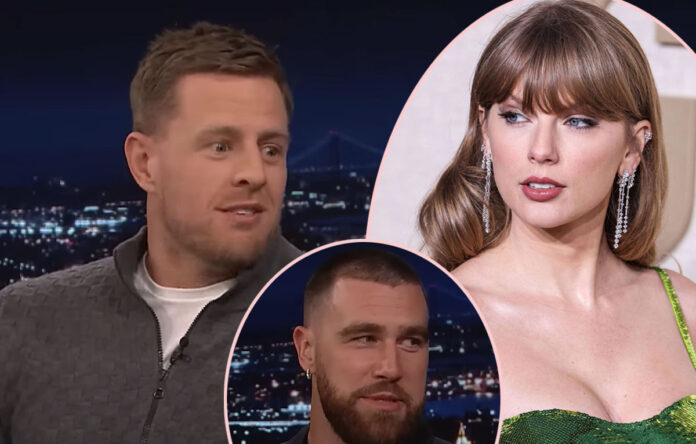 NFL Player J.J. Watt Sends a Strong Message To Taylor Swift and Travis Kelce