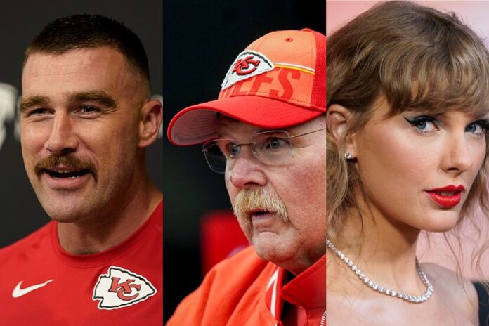 Andy Reid and Travis Kelce in Trouble - Face Major Ban from NFL as Taylor swift defends Lover and Coach 'Reaction