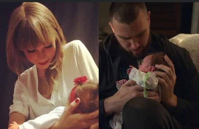 watch : Taylor swift make it clear that she want kids with Travis Kelce. and It's junior Travis she wants first !!