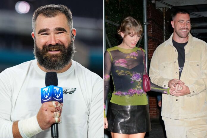 watch : Jason Kelce spoke about how Travis Kelce was so scared speaking date to Taylor Swift on the latest New Heights podcast ' funny Jason