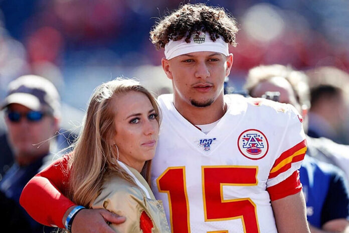 Patrick Mahomes' wife Brittany sends four-word message after Chiefs QB meltdown