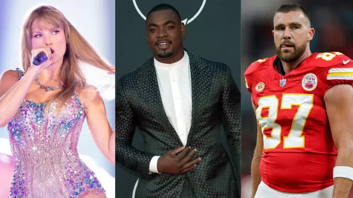 Travis Kelce is thunderstruck as he uncovers the astonishing truth: his fiancée Taylor Swift has been secretly raising a two-year-old son fathered by Chris Jones.