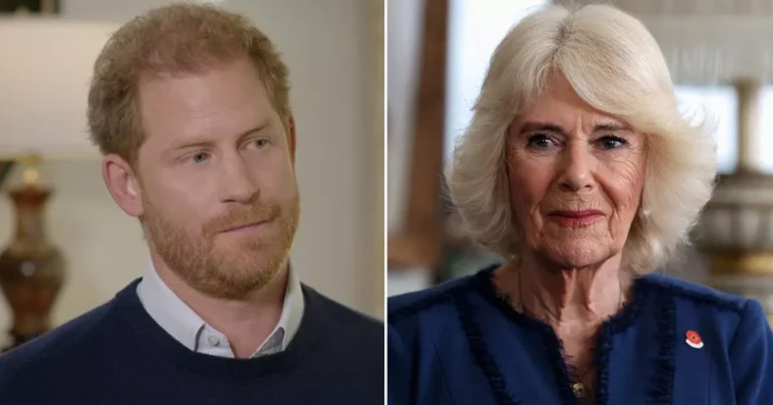 Two words that show exactly how Queen Camilla feels about Prince Harry returning to UK