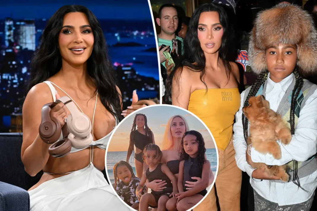 Kim Kardashian says she is officially single again and her kids are trying to set her up on dates with athletes and streamers