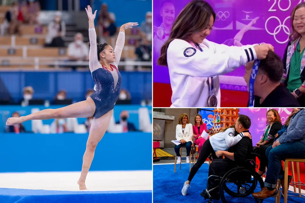 Gymnastics champion Sunisa Lee, 18, praises paralyzed dad for 'sacrificing everything' for her Olympic dream - after revealing she almost QUIT the sport when he suffered devastating accident that left him in a wheelchair