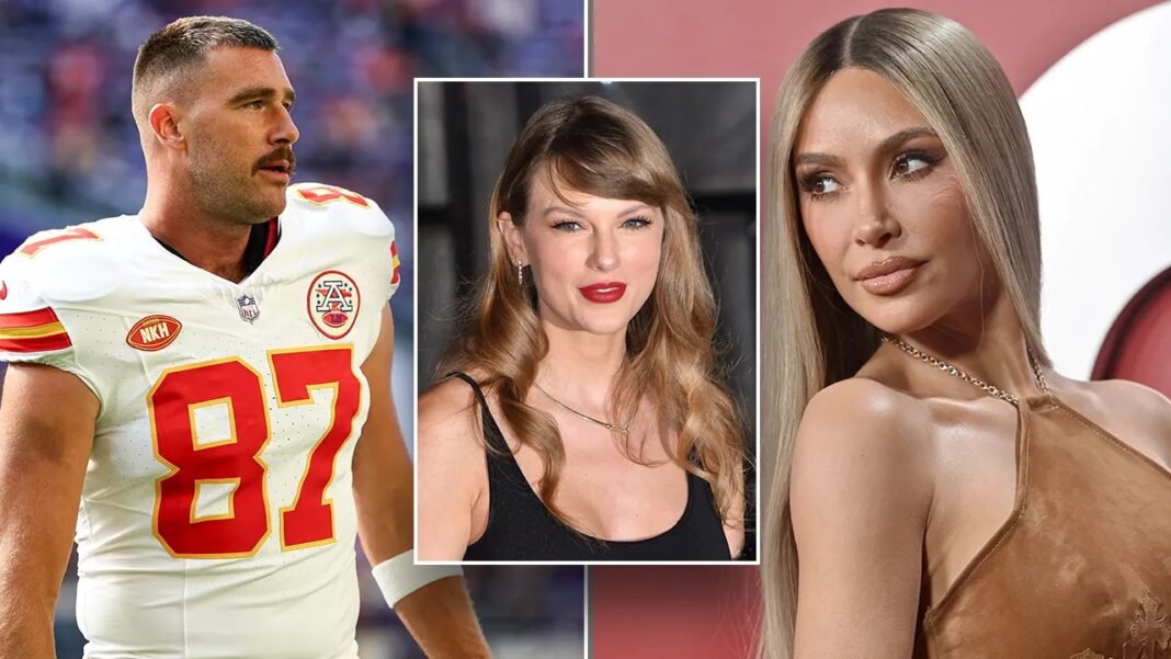 JUST IN: Kim Kardashian PUSHES for NFL BAN on Taylor Swift Attending Games with Travis Kelce, and brand Her as a Major Distraction and a Bad…See More