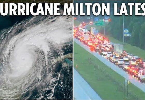 The Latest: Hurricane Milton lands near Siesta Key, Florida, as a Category 3 storm: Videos posted to Reddit and other social media sites showed large funnel clouds over neighborhoods in Palm Beach County and elsewhere in the state