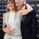 Richard Gere, 75, can't keep his hands off wife Alejandra, 41, as she wears bridal gown for red carpet