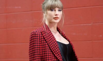 JUST IN: Taylor Swift arrives in style with a captivating outfit, but it's her mom's mysterious lucky charm that has fans buzzing