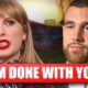 “After everything we’ve been through, it’s finally over!” Taylor Swift exclaims angrily, ending her long-term relationship with boyfriend Travis Kelce.