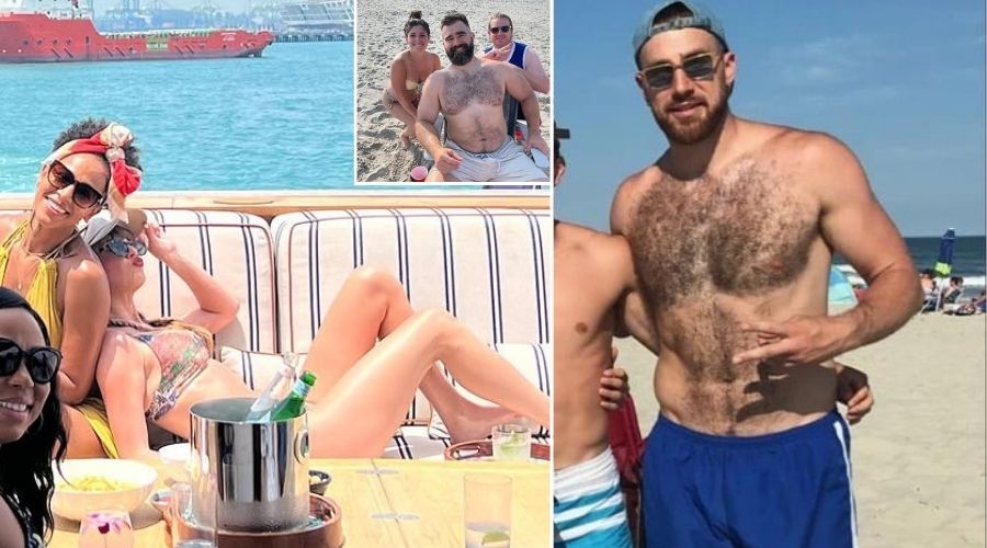 JUST IN: Taylor Swift and Travis Kelce SPOTTED on a Romantic Beach Date Before the Chiefs vs. Broncos Game in Denver! After Buying a Stunning Love-Nest by the Beach, They Invited Friends and Family, Including Jason Kelce – See Every Photo Inside Their Dreamy Getaway