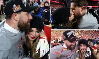 JUST IN: Why are Fans Over Reacting Over This? What Taylor Swift said to Travis Kelce after his cringe worthy celebration after Chiefs beat Bills. WATCH the Clip 👇