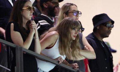 Breaking: Taylor Swift looks so Devastated as the Eagles take 24-0 lead over Chiefs in Super Bowl 2025 and she is holding her mouth wide open in shock as Travis Kelce sustained a fatal injury when trying to... See more