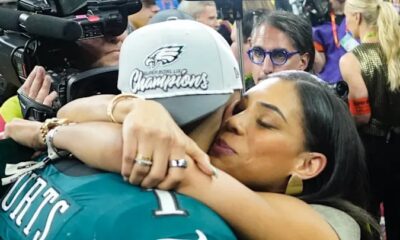 “VERY EMOTIONAL!” –Eagles’ Star Jalen Hurts Proposes to Longtime Girlfriend Bry Burrows with  $7.253 Million Engagement Ring After Winning Super Bowl LIX. WATCH Bry, visibly overwhelmed with Joy and emotion...And Taylor Swift’s Reaction Says It All...See Photos