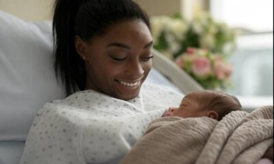 JUST IN: 30 minutes ago Heavily Pregnant legend Simone Biles and husband, Jonathan Owens, announced the arrival of their baby boy! The couple, who have been anticipating their first child, shared breathtaking photos of their newborn from the hospital in Texas, they also Joyfully announced the name of the new arrival… See More Details Below