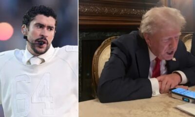 BREAKING: Donald Trump has reportedly been blowing up ICE hotlines all morning from the Department of Homeland Security, threatening and begging them to raid Bad Bunny's hotel the morning after his record-breaking Super Bowl halftime