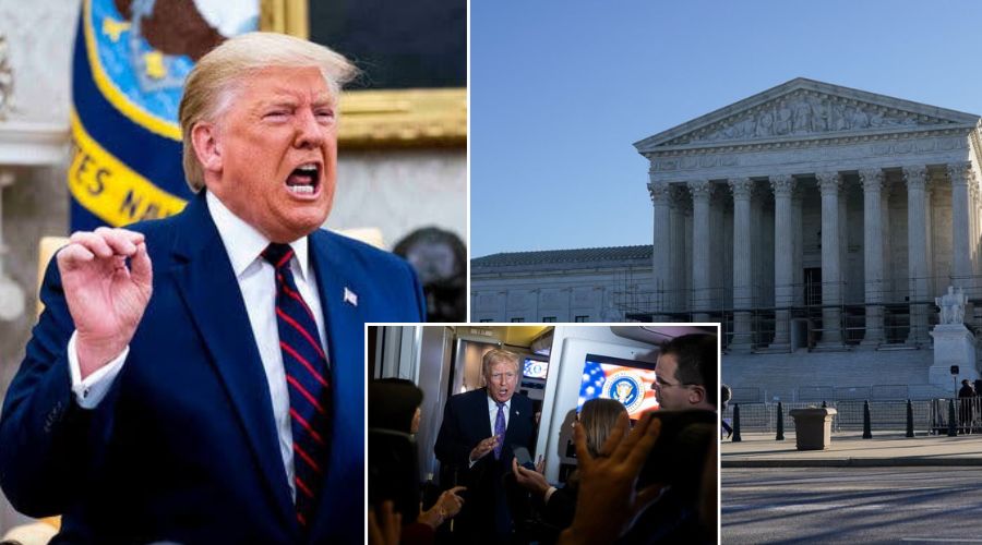 BREAKING: Trump Blows a Gasket and Shouts at a Reporter After Being Asked About Epstein, After the Supreme Court Recently Ruled His Tariffs Illegal - He Is Melting Down Right Now and Says He Will Sign a Global 40% Tariff Today Under a Different Statute