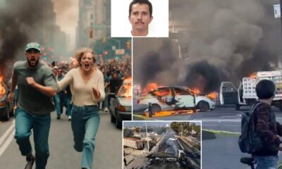 BREAKING: Taylor Swift and Travis Kelce’s Secret Vacation in Mexico Turns Tragic in Puerto Vallarta as Mexican Cartel Sets Fires, Pulls People from Their Cars, and Burns Vehicles After a Cartel Leader Was Killed — With Heavy Hearts, Sources Confirm the Couple Has Been…