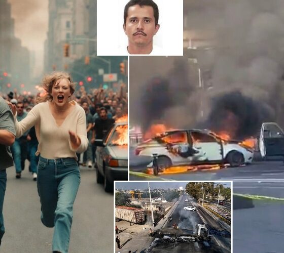 BREAKING: Taylor Swift and Travis Kelce’s Secret Vacation in Mexico Turns Tragic in Puerto Vallarta as Mexican Cartel Sets Fires, Pulls People from Their Cars, and Burns Vehicles After a Cartel Leader Was Killed — With Heavy Hearts, Sources Confirm the Couple Has Been…