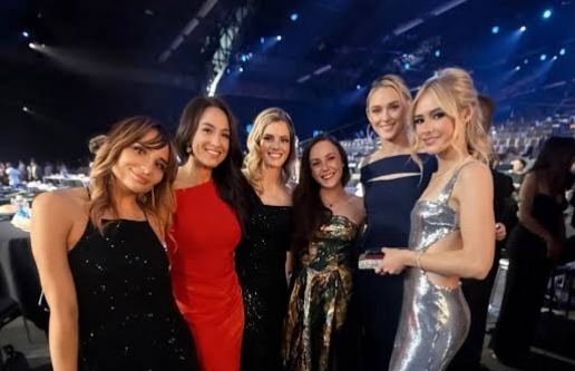 Kylie Kelce drops emotion video of Taylor Swift Comforting her from been Overwhelmed at the NFL Honors