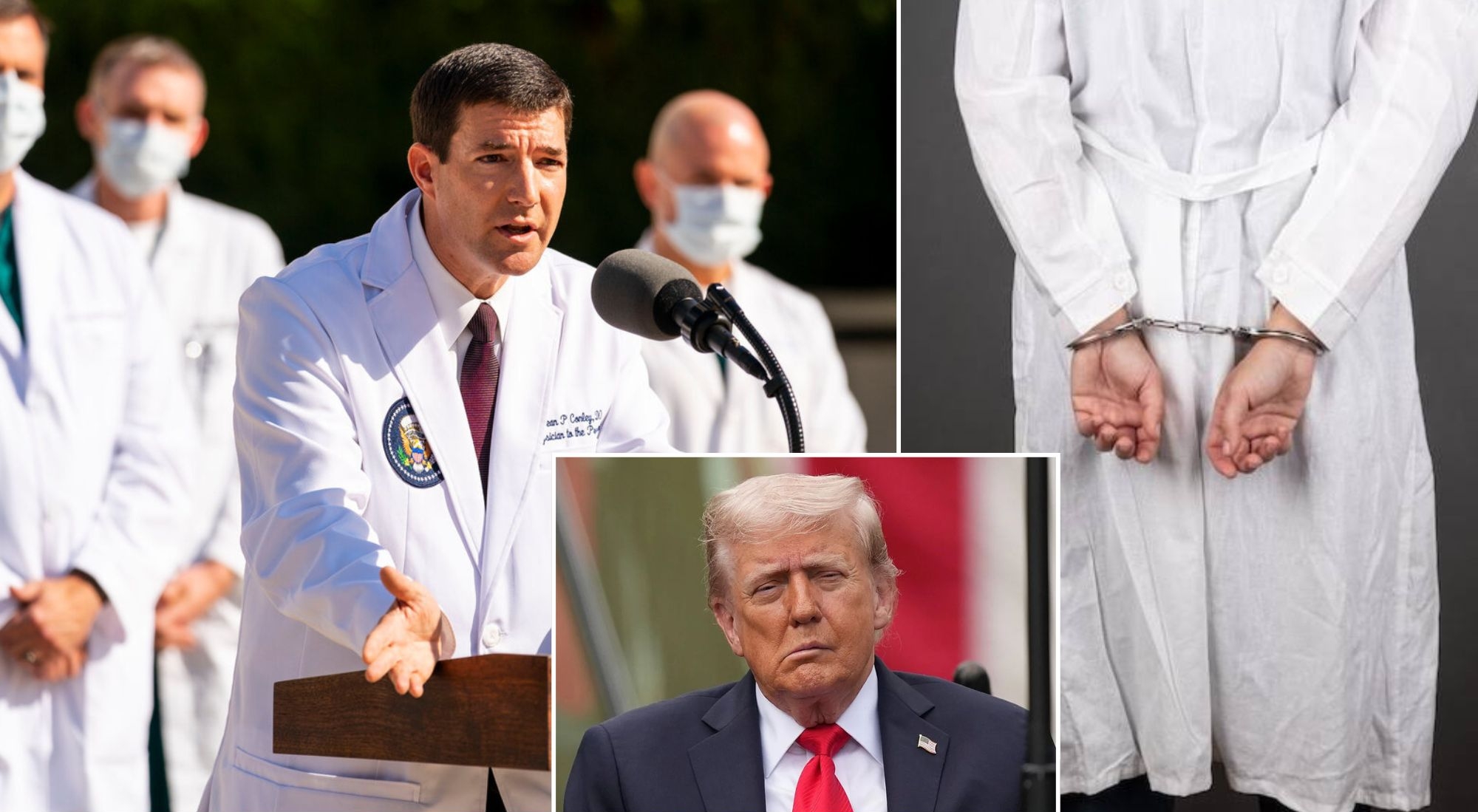 BREAKING: White House Doctor Arrested After EXPOSING Trump’s Serious Health Diagnosis Amid Investigation That Threatened His Medical License - Says He Refused to “Go Down Without Speaking Out.” See Trump’s 5-Word Response.