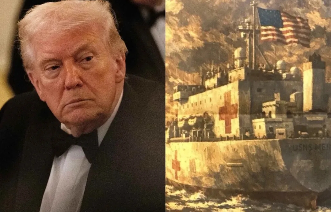 JUST IN: Denmark just officially rejected President Trump's sudden deployment of a "great hospital boat" to Greenland, bluntly declaring the territory does not need foreign healthcare