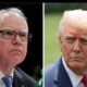 JUST IN: Minnesota Gov. Tim Walz calls for the U.S. to pass a law requiring that when Congress votes to go to war, an immediate family member of each member of Congress must immediately be enlisted. See Trump's Enraged 6-Words Reaction