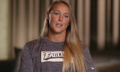 Kylie Kelce shares funny video of Taylor Swift and Travis Kelce Disastrous Cooking Together almost burnt the Kitchen