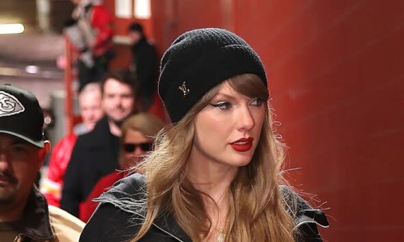 Taylor Swift Sizzles at 2026 Super Bowl in Bejeweled Outfit Having a Hefty $65,000 Price Tag - See 15 Photos