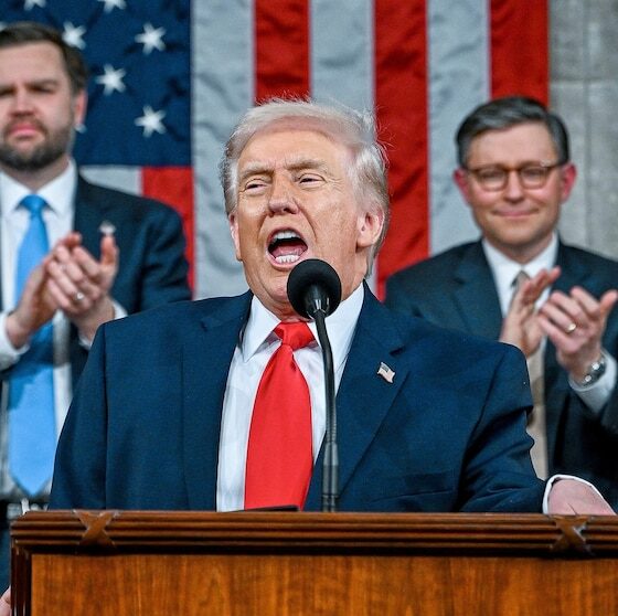 BREAKING: Donald Trump is reportedly "raving mad" that Democrats will be broadcasting a live feed of his SOTU speech tonight from a thermal camera that shows if he poops himself, and is furious that this “Trump Dump Detector” could get more viewers than the regular broadcast.
