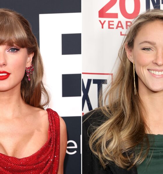 Kylie Kelce drops hilarious video of Taylor Swift running after burning the food she was making for Travis Kelce