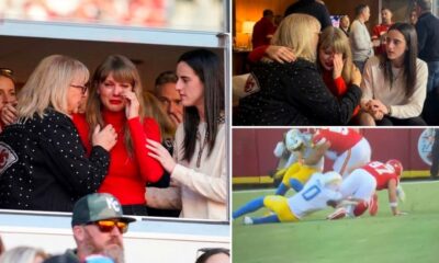 Caitlin Clark and Donna Kelce Comfort a Crying Taylor Swift After Husband, Travis Kelce, Suffers a Terrible Ankle Injury During the Chiefs vs. Chargers Game