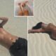 Timothée Chalamet and Kylie Jenner in new beach photos.