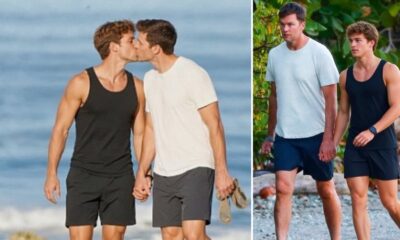 Tom Brady, 49, proudly showed off his new 19 year old boyfriend as they shared a passionate kiss at the beach, after revealing his past experiences with his Ex. Gisele Bündchen had changed his perspective on relationships with women