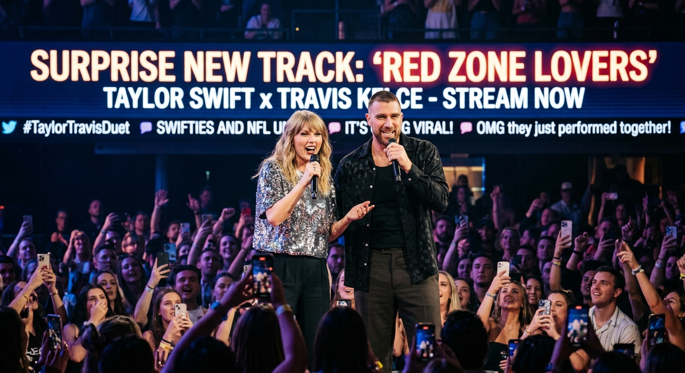🔥 Taylor Swift and Travis Kelce Shock Fans With Surprise New Song — Track Goes Viral Within Hours as Swifties and NFL Fans Flood Social Media