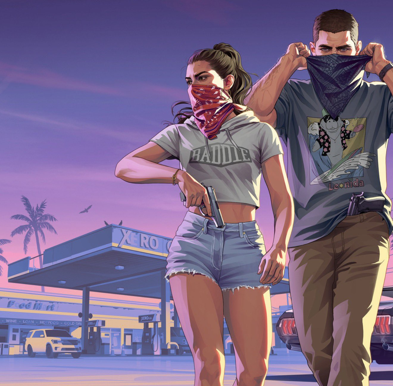 Taylor Swift and Travis Kelce dress up as Jason and Lucia from GTA 6 for Halloween on their dinner date in Kansas City