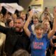 Taylor Swift and Husband Hyped as They Arrive at the Knicks vs. 76ers Game