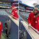 Taylor Swift and Husband Travis Kelce Make a Young Chiefs Fan Very Happy in a Heartwarming Moment in Seattle Ahead of the Chiefs vs. Seahawks Kickoff