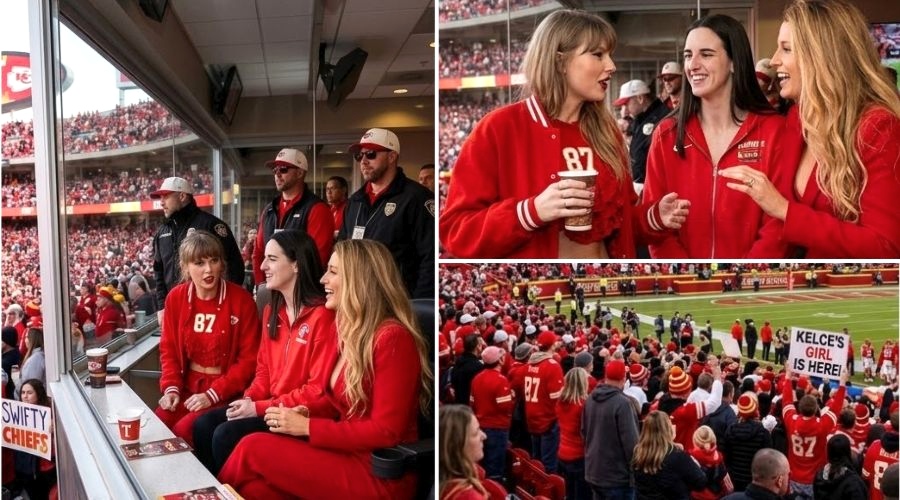 TAYLOR SWIFT STUNS AT LUMEN FIELD BESIDE BLAKE LIVELY AND CAITLIN CLARK TO SUPPORT TRAVIS KELCE FOR CHIEFS VS SEAHAWKS GAME IN SEATTLE - BUT FANS NOTICE HER DIFFERENT LOOK AND ONE DETAIL HAS EVERYONE TALKING...