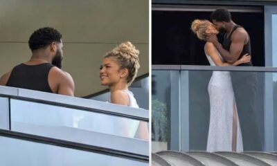 Zendaya, 30, spotted in California with her new man after recent breakup with Tom Holland, 30, and upgraded from Tom with a small body to someone who actually matches her height, energy, and everything else