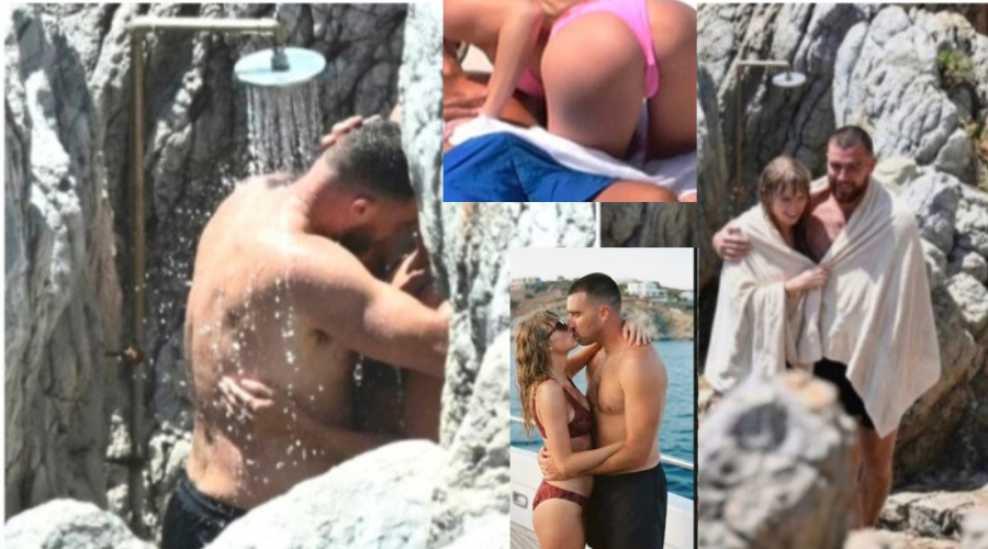 🚨❤️🔥Taylor Swift, 36, and Husband Travis Kelce, 37, Overshare During a Steamy Makeout Session on a Private Beach at Lake Quivira in Kansas City Days Before the Chiefs vs. Seahawks Game, but Fans Are Stunned by What the Photos Reveal 😱